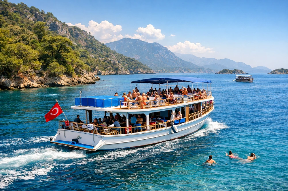 Fethiye Günübirlik Tekne Gezisi